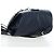 PRADA Backpack Leather Navy Silver Auth 191791V Silvery Navy blue - view 3