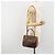Céline CELINE Borsa Macadam PVC Pelle 2way Marrone Tonalità Oro ki6704 - vista 28