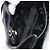 Sac à main Salvatore Ferragamo Gancini en cuir 2way Noir Or Auth 192668 Doré - vue 11