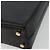 Sac à main Salvatore Ferragamo Gancini en cuir 2way Noir Or Auth 192668 Doré - vue 18