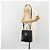 Sac à main Salvatore Ferragamo Gancini en cuir 2way Noir Or Auth 192668 Doré - vue 26