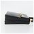 Sac à main Salvatore Ferragamo Gancini en cuir 2way Noir Or Auth 192668 Doré - vue 3