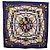 Hermès HERMES Sciarpa Carre 90 Scarf Pwlile Mcuin Seta Navy Auth bs36330 Blu navy