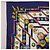 Hermès HERMES Sciarpa Carre 90 Scarf Pwlile Mcuin Seta Navy Auth bs36330 Blu navy - vista 2