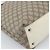 Borsa Tote GUCCI GG Supreme in PVC e pelle Beige Argento 131220 Auth ep15221 - vista 10