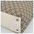 Borsa Tote GUCCI GG Supreme in PVC e pelle Beige Argento 131220 Auth ep15221 - vista 14