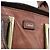 Chloé Borsa a Spalla Chloe Etel Pelle 2way Marrone Oro Auth hk3984 D'oro - vista 19
