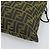 Pochette FENDI Zucca Canvas Nero Marrone Auth 194034A - vista 9