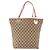 Borsa Tote GUCCI GG Canvas Beige Oro 120836 Auth 193531 D'oro - vista 2