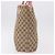 Borsa Tote GUCCI GG Canvas Beige Oro 120836 Auth 193531 D'oro - vista 5