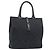 Borsa Tote GUCCI GG Canvas Nera Argento 002 1064 3444 Auth am12094V Nero