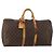 LOUIS VUITTON Monogram Keepall 55 Boston Bag M41424 LV Auth bs36244 Monogramma