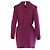 Conjunto coordenado de seda roxa Prada: túnica e calças de alfaiataria Roxo - vista 6