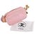 Mini bolsa camera Chanel rosa acolchoada - vista 12