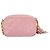 Mini bolsa camera Chanel rosa acolchoada - vista 4