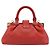 Clutch Louis Vuitton Monogram Top Handle in tela Monogram Rosso - vista 2