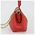 Clutch Louis Vuitton Monogram Top Handle in tela Monogram Rosso - vista 3