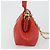Clutch Louis Vuitton Monogram Top Handle in tela Monogram Rosso - vista 4