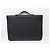 Hermès BORSA CARTELLA HERMES SERVIETTE 57 IN PELLE EPSOM NERA MACBOOK Nero - vista 2