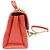 NUOVA BORSA CHANEL COCO HANDLE TRACCOLLA PELLE CORALLO HAND BAG PURSE NEW Arancione - vista 4