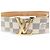 NEUER LOUIS VUITTON LV INITIALS M9609 T95 DAMIER AZUR GÜRTEL Weiß - Ansicht 5