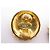 VINTAGE CHANEL 1994 GABRIELLE COCO GOLDENE METALL-OHRSTECKER - Ansicht 7