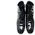 BOTAS LOUIS VUITTON SIXTIES FLAT ANKLE BOOT 40 botines en piel charol Negro - vista 8