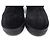 BOTAS LOUIS VUITTON SNOWY FLAT HALF BOOT 36.5 37 DE PIEL FORRADA Negro - vista 4