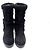 BOTAS LOUIS VUITTON SNOWY FLAT HALF BOOT 36.5 37 DE PIEL FORRADA Negro - vista 8