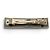 ACCESSORIO PER CAPELLI CHANEL BARRETTE LOGO METALLO ORO E ARGENTO D'oro - vista 2