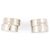 Hermès GEMELLI HERMES MAGNETICI IN ARGENTO STERLING 925 19.5G SILVER CUFFLINKS - vista 2