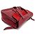 Hermès NUOVA BORSA HERMES HALZAN 31 PELLE CLEMENCE ROSSA A SPALLA Rosso - vista 4