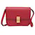 Céline Celine Classic Box Pelle Liscia Medium Rosso