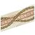 Louis Vuitton Monogram Bandeau BB LV Bow Scarf Rosa Beige - vista 2