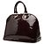 Louis Vuitton Monogram Vernis Alma GM Handtasche Bordeaux Lila - Ansicht 2