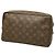 Clutch Louis Vuitton Monogram Marrone - vista 2