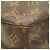 Clutch Louis Vuitton Monogram Marrone - vista 5