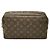 Louis Vuitton Monogram Trousses Toilette 28 Clutch Bag Marrone