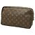 Louis Vuitton Monogram Trousses Toilette 28 Clutch Bag Marrone - vista 2