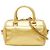Borsa Baby Duffle in pelle oro Saint Laurent D'oro