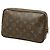 Louis Vuitton Monogram Trousses Toilette 23 Clutch Handbag Pouch Marrone - vista 2
