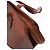 Borsa shopper Louis Vuitton Epi Saint Jacques Marrone - vista 8