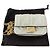 Baguette Pouch con zip logo Fendi in pelle stampata FF Bianco