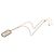 Collana Chanel Coco Mark Logo Clover Camellia Nero D'oro - vista 3