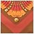 Hermès Sciarpa in seta Hermes Carre 90 Cheval Turc Marrone Multicolore - vista 9