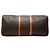 Louis Vuitton Monogram Keepall Bandoulière 60 Marrone - vista 3