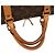 Louis Vuitton Monogram Keepall Bandoulière 60 Marrone - vista 9