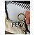 Borsa Fendi Peekaboo Iconic Mini Nero Bianco D'oro - vista 11