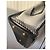 Borsa Fendi Peekaboo Iconic Mini Nero Bianco D'oro - vista 6