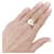 Anello Dinh Van "Double Sens" in oro bianco e diamanti. - vista 5